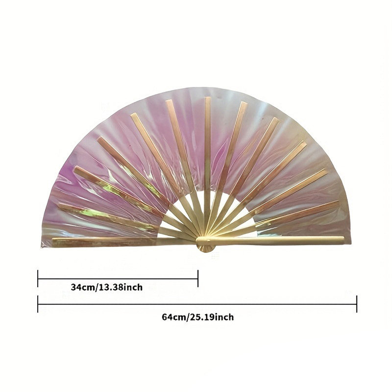 Ventilateur de poche en PVC coloré, C
