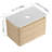 30'' Wall-Mounted Bathroom Vanity & 2-Soft-Close Door, KD-Packing, Plywood (Vanity Only, Excluding Sink)-75035912