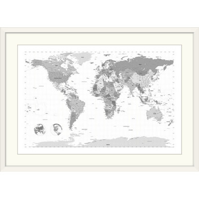 «World Map» par Bellen, impression