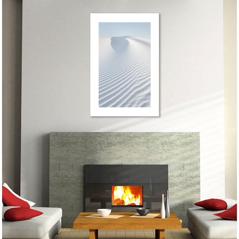 «White Sands II», toile tendue par Alan Majchrowicz, H 15 po x l 10 po x P 1,5 po