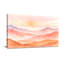 «Landscape & Nature Pastel Sunset Mountain Landscape», reproduction d'art-658764830