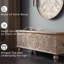 Banc de rangement en bois Keena