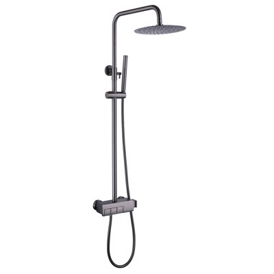 Système de douche avec valve brute
