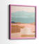 «Desert Sunrise I», reproduction encadrée de qualité supérieure - prête à être accrochée - aucun clou requis - aucun clou requis-569918326-569918334
