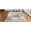 Canapé-lit modulaire convertible en U de 107,1 po pour salon-626772496