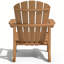 Chaise de salle à manger Nautical Curveback Adirondack-1867301866
