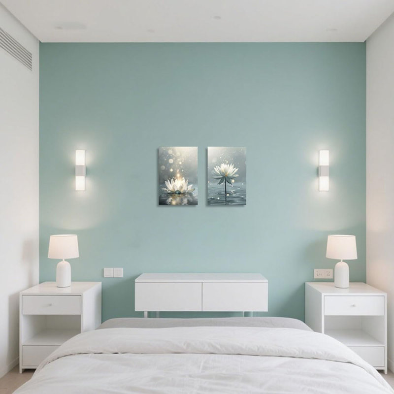 2 Piece Wrapped Canvas Wall Art, 40cm H x 30cm W