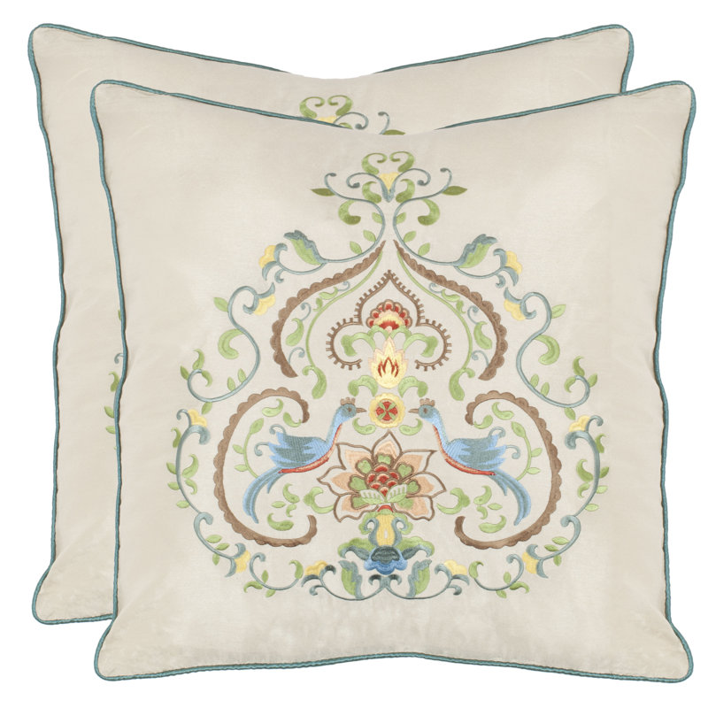 Phil Appliqued Reversible Throw Pillow
