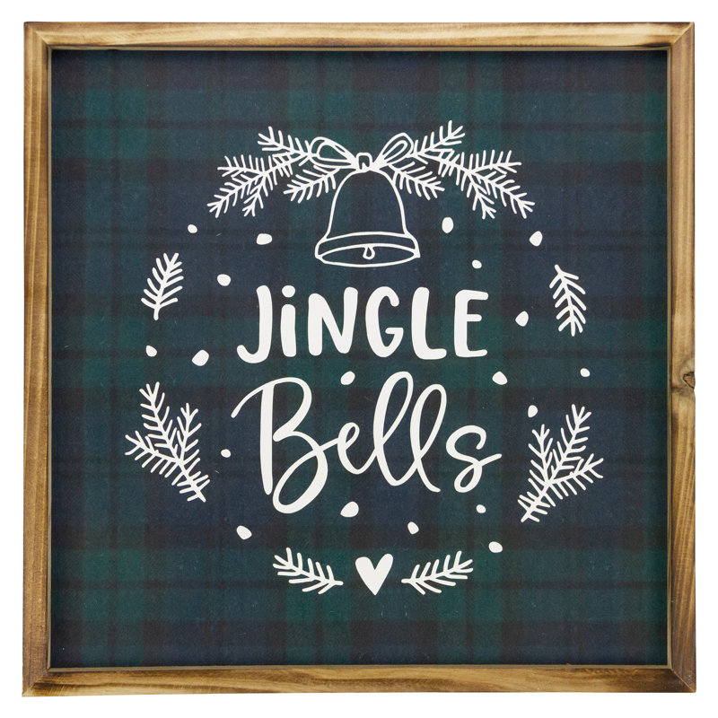 Enseigne murale 15,75 "Jingle Bells"