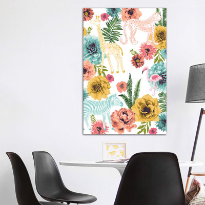 «Everyday Clarissa» par Lisa White boutons - impression d'art graphique