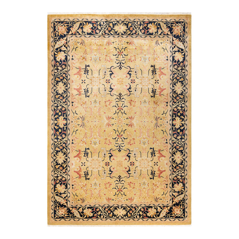 Classic One-of-a-Kind 6' 2" X 9' 1" Hand Knotted Area Rug