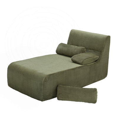 Modern Modular Chaise Sofa with Compression Packaging