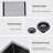 Double Bowl(60/40) Undermount Sink- 33"X19" Gunmetal Black  Double Bowl Kitchen Sink 16 Gauge With Two 10" Deep Basin