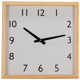Apia 15.75'' Solid + Manufactured Wood Wall Clock