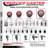 4 Piece Polyurethane Caster Set-92128064