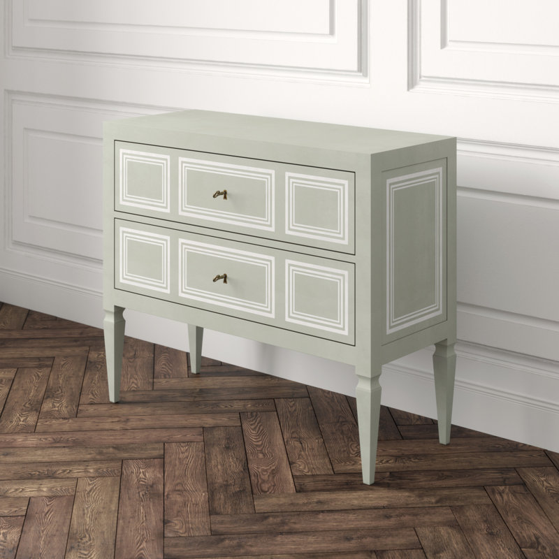 Milan Accent Chest, Ivory
