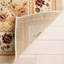 Tapis oriental ivoire Lara-21382955