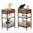 Beom 15.7'' W Metal Nightstand-305154350