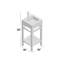 Ensemble de meuble-lavabo simple 16 po Halesowen-30474760