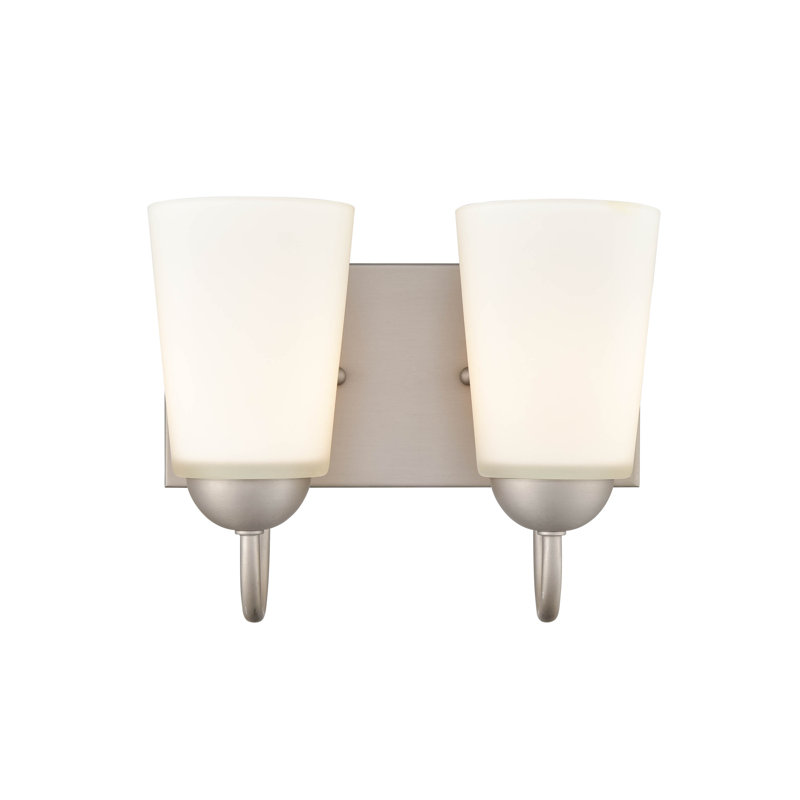 Ardak 2 - Light Dimmable Vanity Light, Satin Nickel