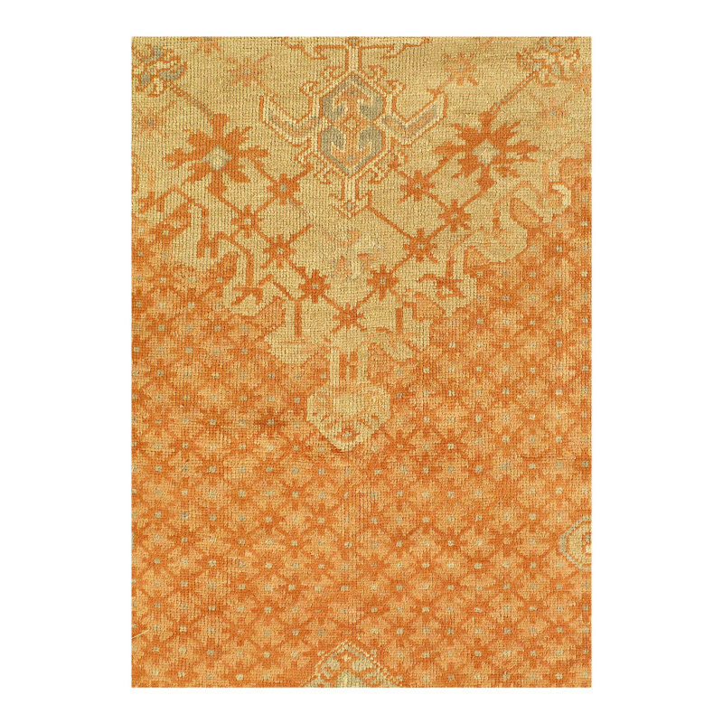 One-of-a-Kind Rectangle 11' X 15'4" Hand Knotted Area Rug