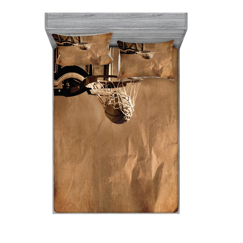 Microfiber Sheet Set, Queen Sheet Set with Fitted Sheet