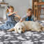 Tapis à poils longs pour le salon Moelleux tapis pelucheux à poils longs moelleux pour les enfants-1385556117