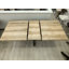 Table extensible, table à manger, table de bureau, table basse, 240/200 / 160X90x75cm, couleur noyer