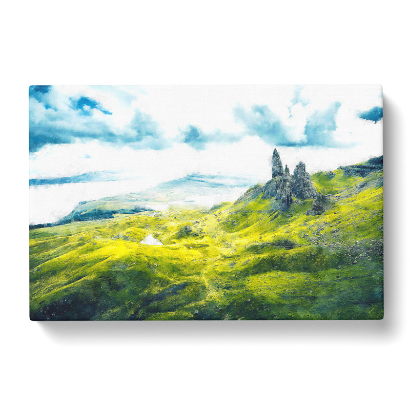 Old Man Of Storr Isle Of Skye - Wrapped Canvas, 35cm H x 50cm W x 3cm D