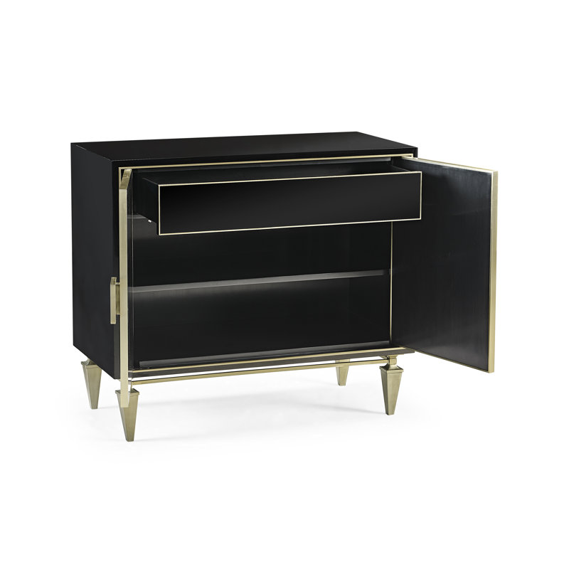 Barcelona Solid Wood Accent Cabinet