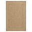 Tapis intérieur/extérieur géométrique beige/brun résistant aux UV-587882713