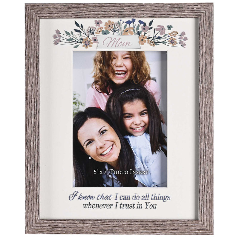 Brown Picture Frame with Mat