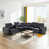 Black Faux Leather est en rupture de stock