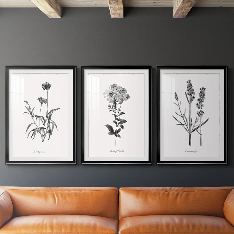 Simplement impérial - reproduction sur mesure encadrée de qualité supérieure - 3 pièces, Noir, H 21 po x l 30 po