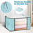90 L 2 Pack Clothes Storage Bins Foldable Closet Organizer Storage Containers Storage,-306227110