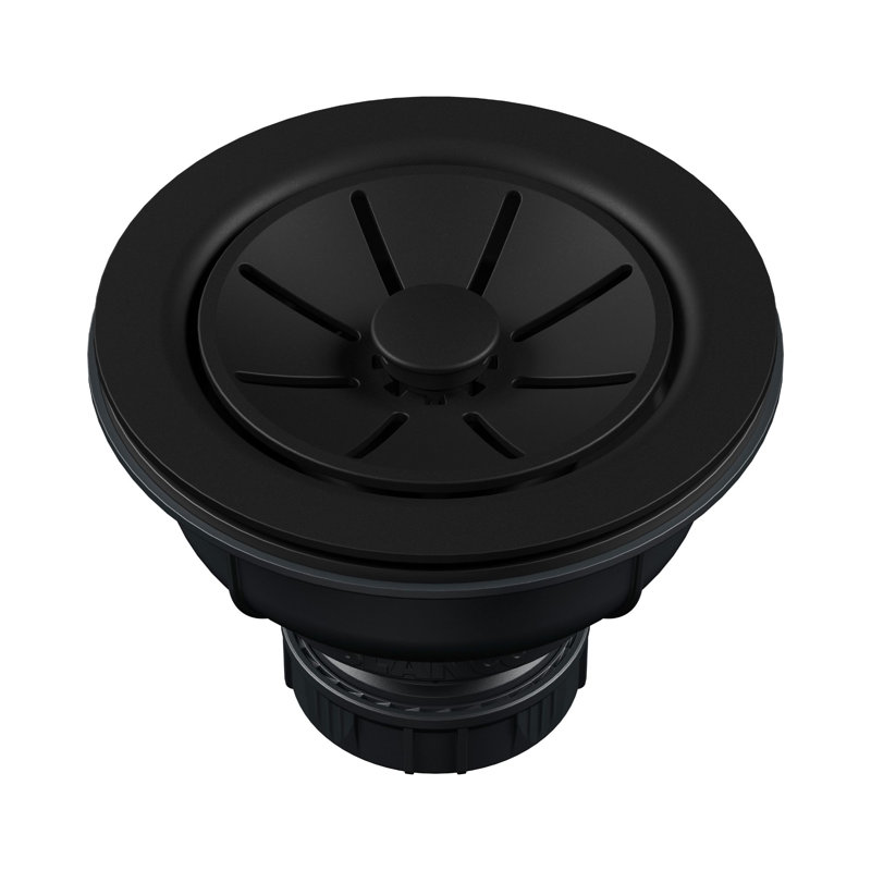 BLANCO PLASTIC BASKET STRAINER COAL BLACK, Coal Black