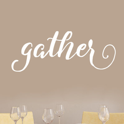 Text & Numbers Non-Wall Damaging Wall Decal