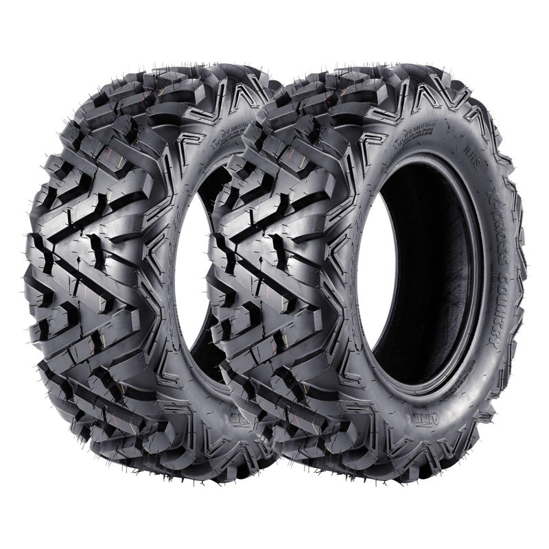 Pneus tout-terrain fiables tout-terrain VTT / UTV ， 25x8-12，6PR ， Tout-terrain sentier de boue et de sable