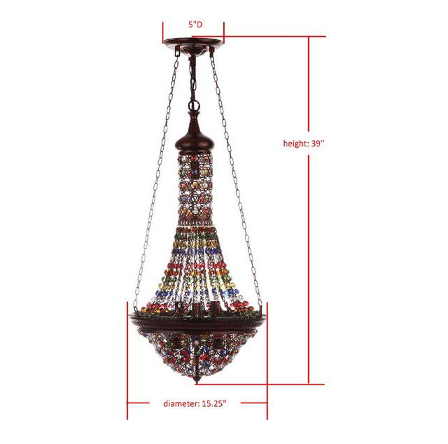 Lustre empire 7 lumières Yawen