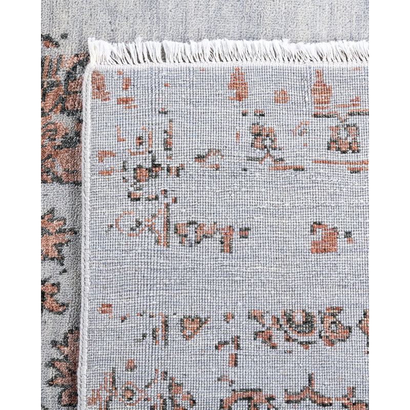 Overdyed One-of-a-Kind 9' 1" X 12' 4" Hand Knotted Area Rug