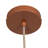 Scalloped Metal Pendant Lamp