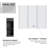  Avonmere 29.5"H Wall-Mounted Bathroom Cabinet