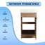 Ensemble de meuble-lavabo simple 19 po Wrington