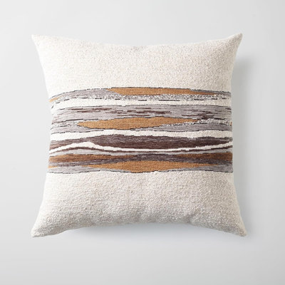 Abstract Linen Pillow Cover