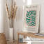 «Botanical Matisse Plant», reproduction d'art moderne sans cadre Mid-Century vert et rose-134034531