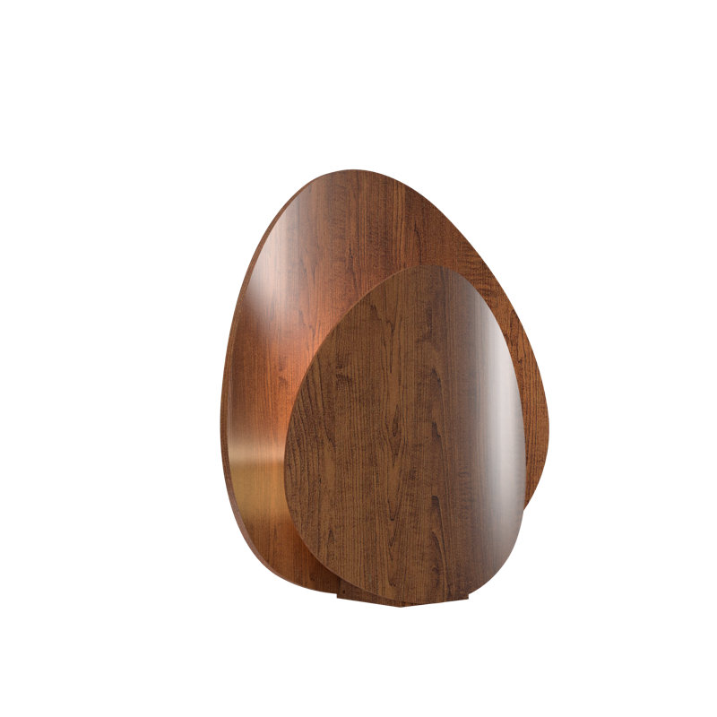 Leaf Table Lamp, Imbuia