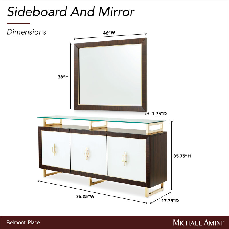 Belmont Place 76.25'' W Sideboard