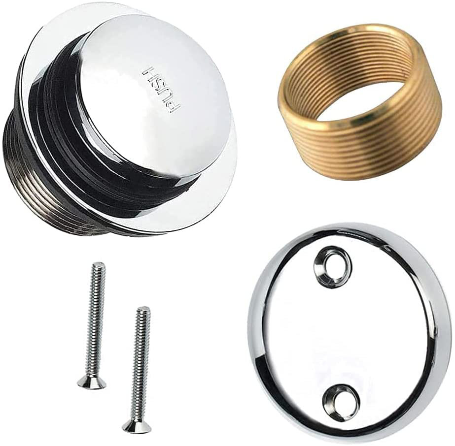 Maui Tip Toe Style Conversion Kit Bathtub Tub Drain Assembly, All Brass Construction MAUI