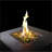 Fiber Reinforced Concrete Propane/Natural Gas Fire Pit Table-113988216