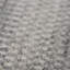 Tapis argenté en laine tissé à la main Adamsburg-21791304